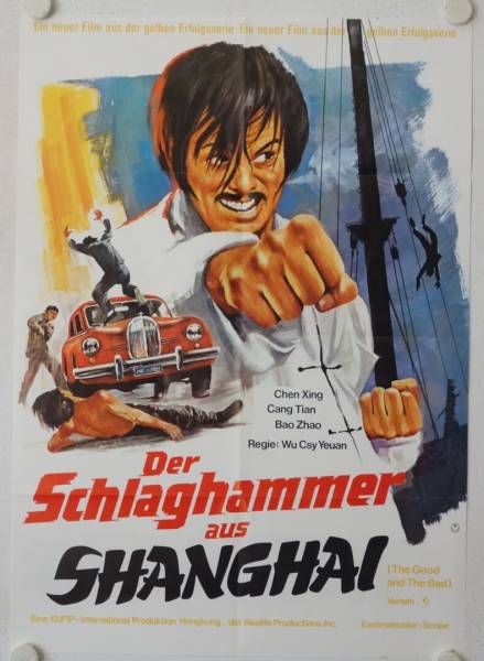 Der Schlaghammer aus Shanghai originales deutsches Filmplakat